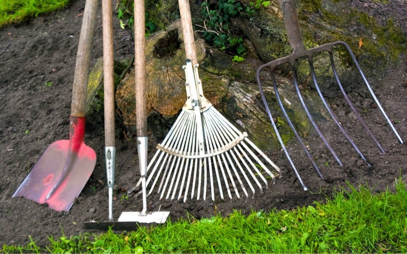 basic gardening tools